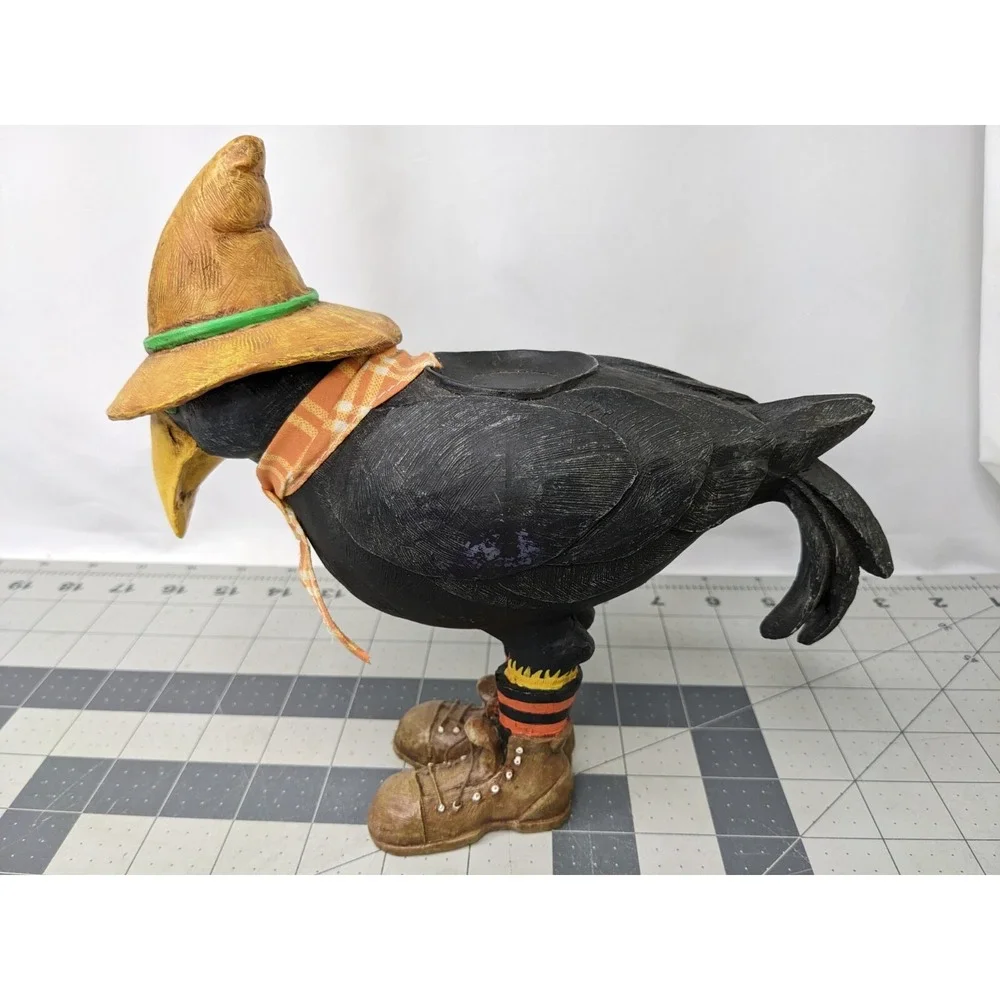 Dept 56 Crow‎ Candle Holder Lot of 2 READ Damage